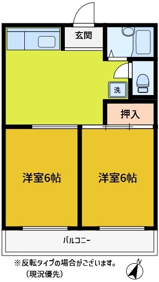 小林マンションの間取り