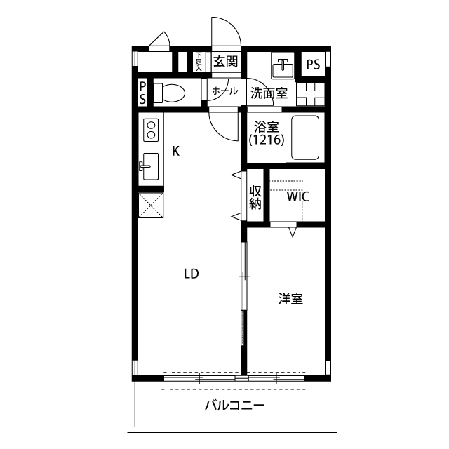 【アンプルールフェール樹の間取り】