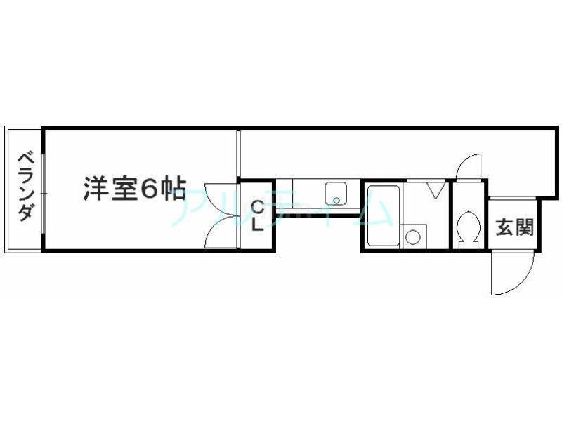 メゾンドエヌの間取り