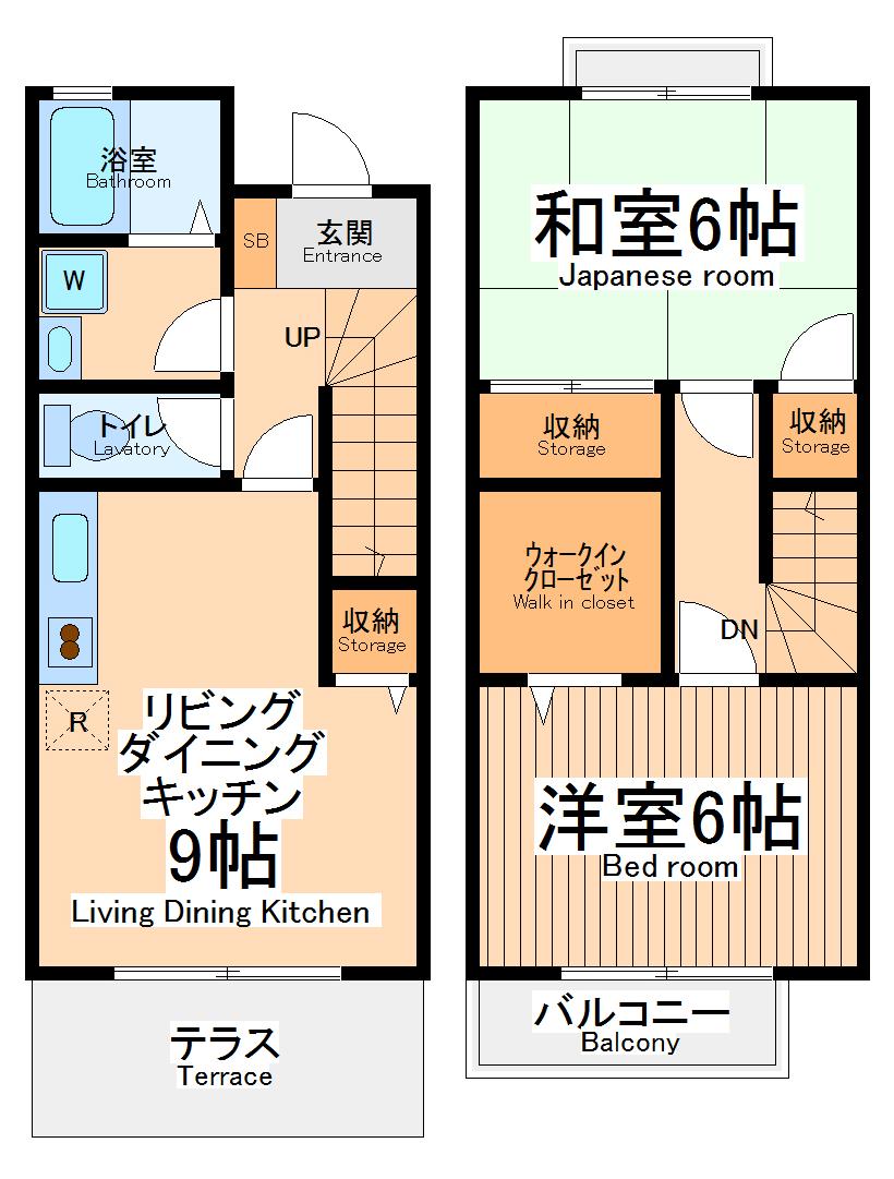 エーデルハイムスズキAの間取り