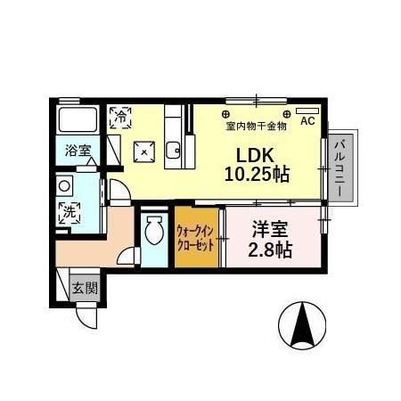 ユニ ステイ参番館_間取り_0