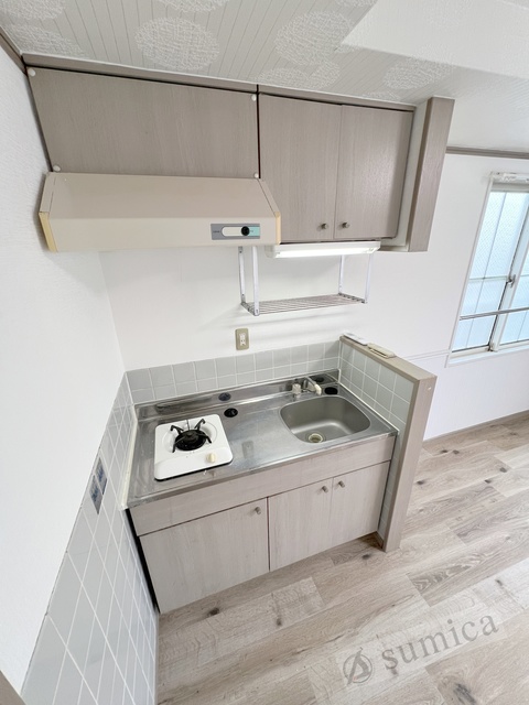 キッチン　スッキリとしたキッチン。お料理が楽しくなります。