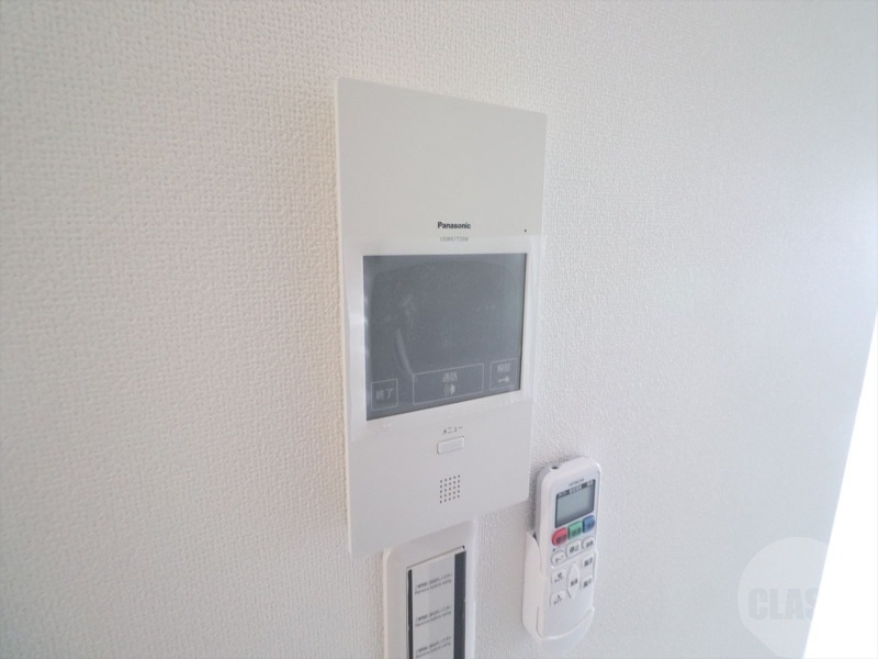 セキュリティ　モニター付きインターフォン