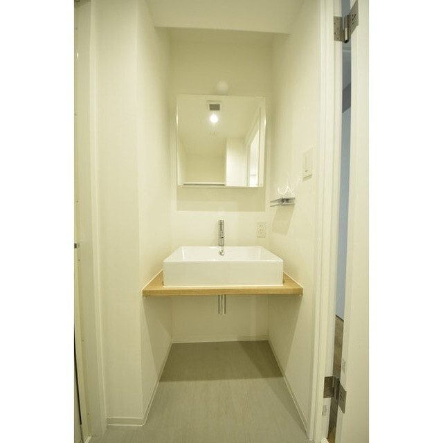 洗面設備　内装です