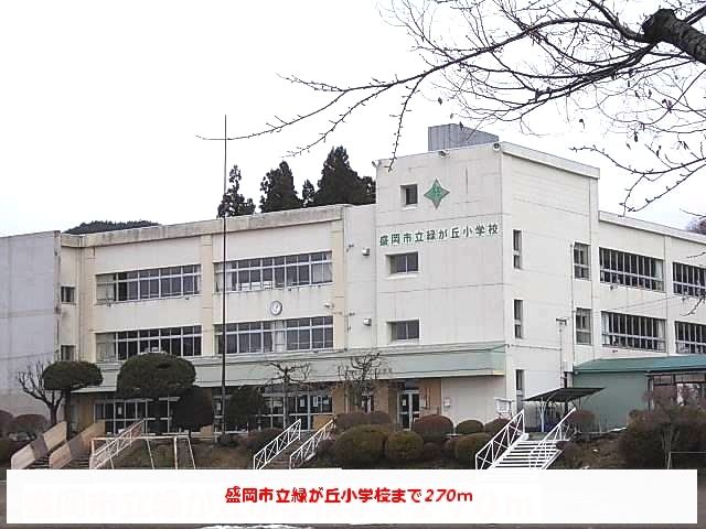 小学校　盛岡市立緑が丘小学校（小学校）まで270m