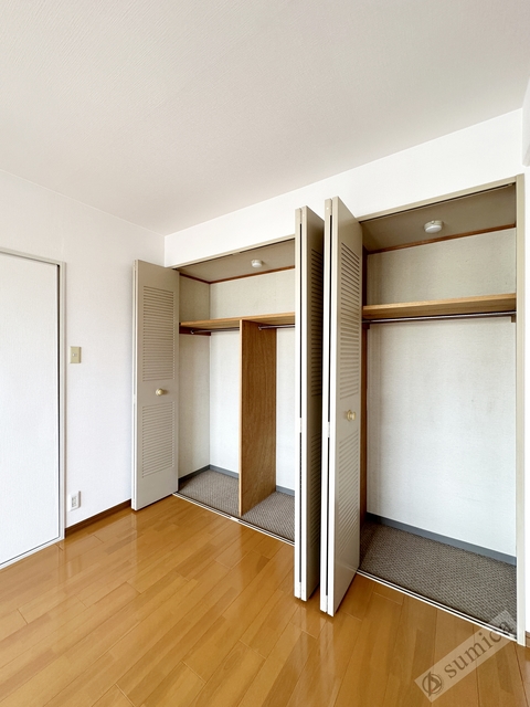 収納　収納力の高いクローゼット完備♪♪
