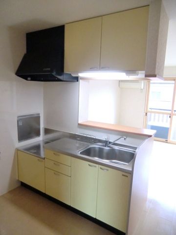 キッチン　2口コンロ設置可キッチン