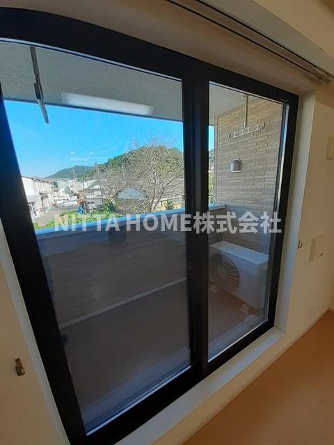 バルコニー　バルコニーも付いています(^^♪