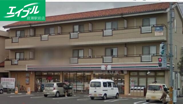 コンビニ　セブンイレブン 倉敷中庄駅前店（コンビニ）まで405m