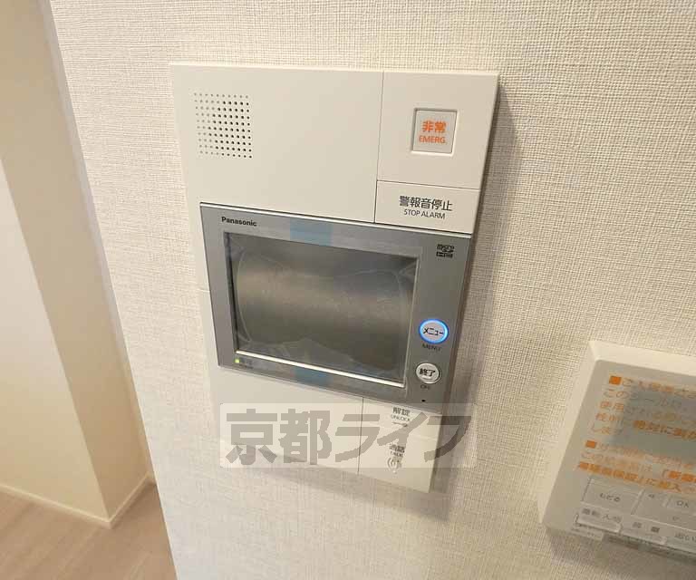 セキュリティ　ＴＶホン付きで安心ですね。