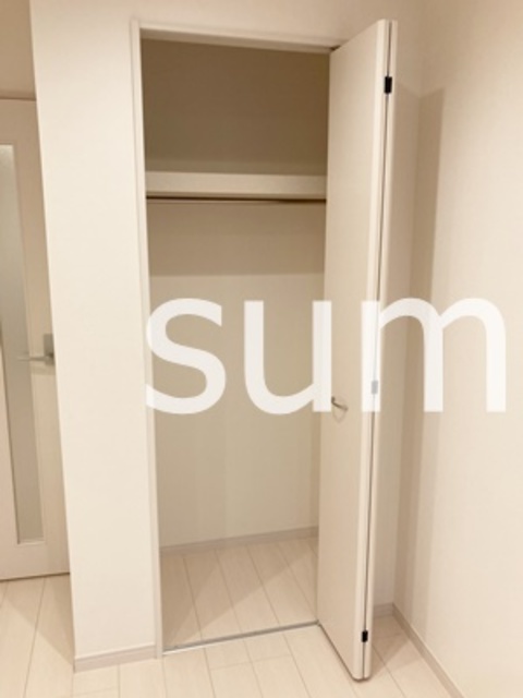 収納　クローゼットタイプの収納です。