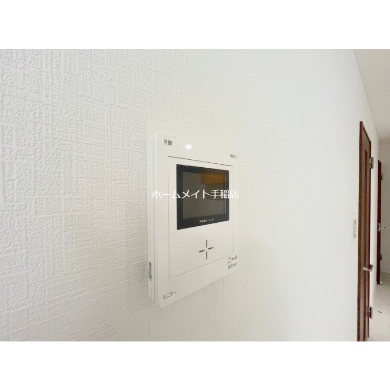 セキュリティ　モニター付きインターホン♪