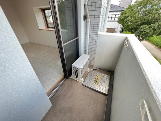 バルコニー　※別部屋の写真です