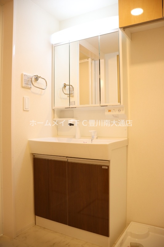 洗面設備　同型別部屋