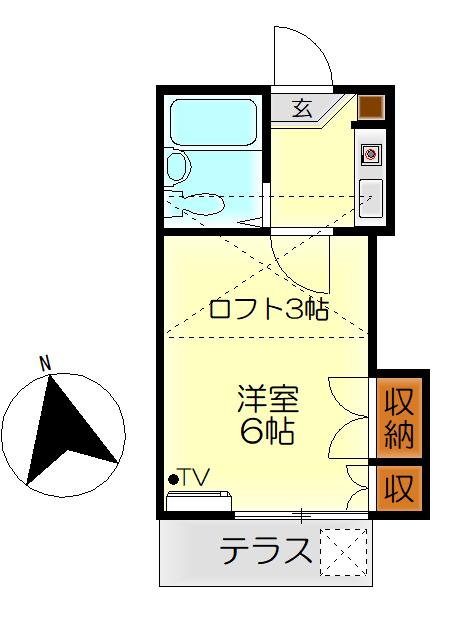 SB阿賀中央の間取り写真