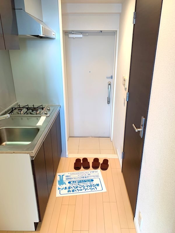 玄関　収納もある玄関です