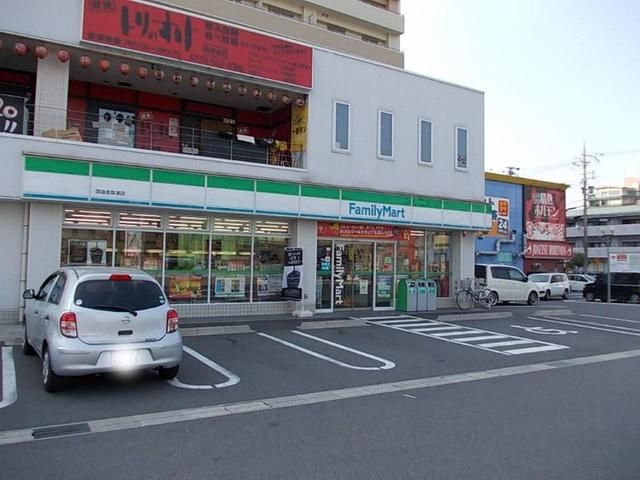 コンビニ　ファミリーマート国道南草津店（コンビニ）まで424m