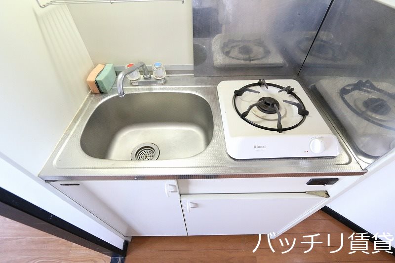 キッチン　別号室写真の為現況を優先致します。