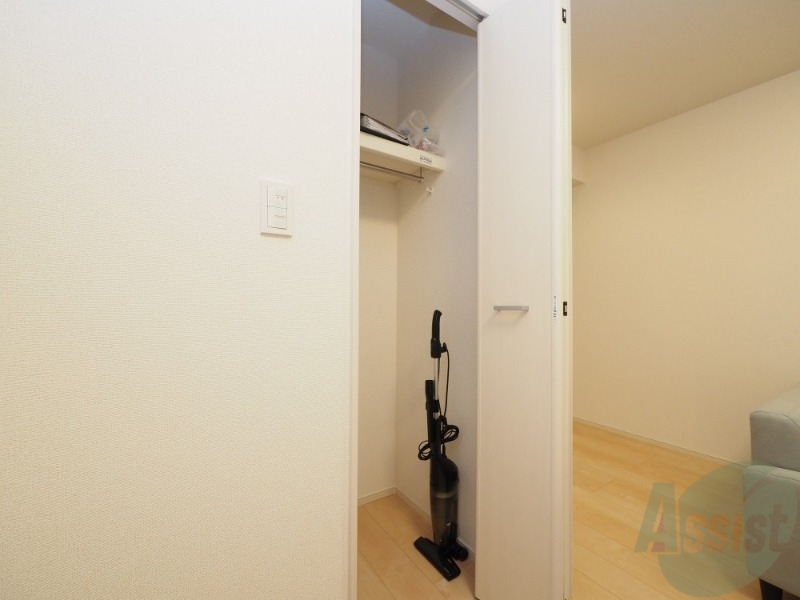 収納　収納もバッチリあるのでお部屋が片付きますよ！