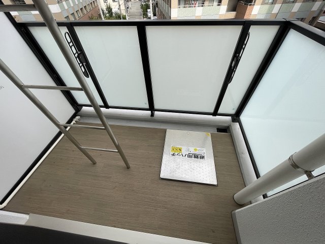 バルコニー　お洗濯にも便利なバルコニー付き