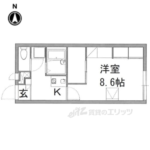 レオパレスTo2の間取り写真