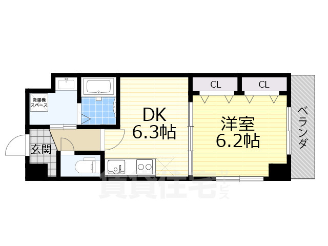 SOUTHの間取り写真