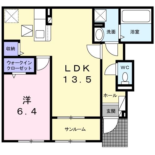 カーサ匠の間取り写真