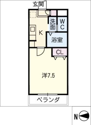 A・city柴田本通の間取り写真