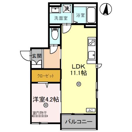 DHCR川口芝下の間取り写真