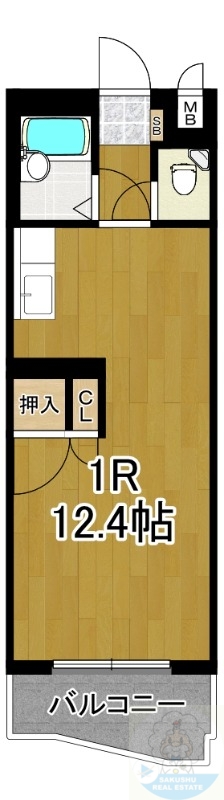 ロイヤルハイツ和白の間取り写真