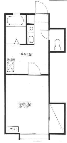 メゾンドフレッチェの間取り