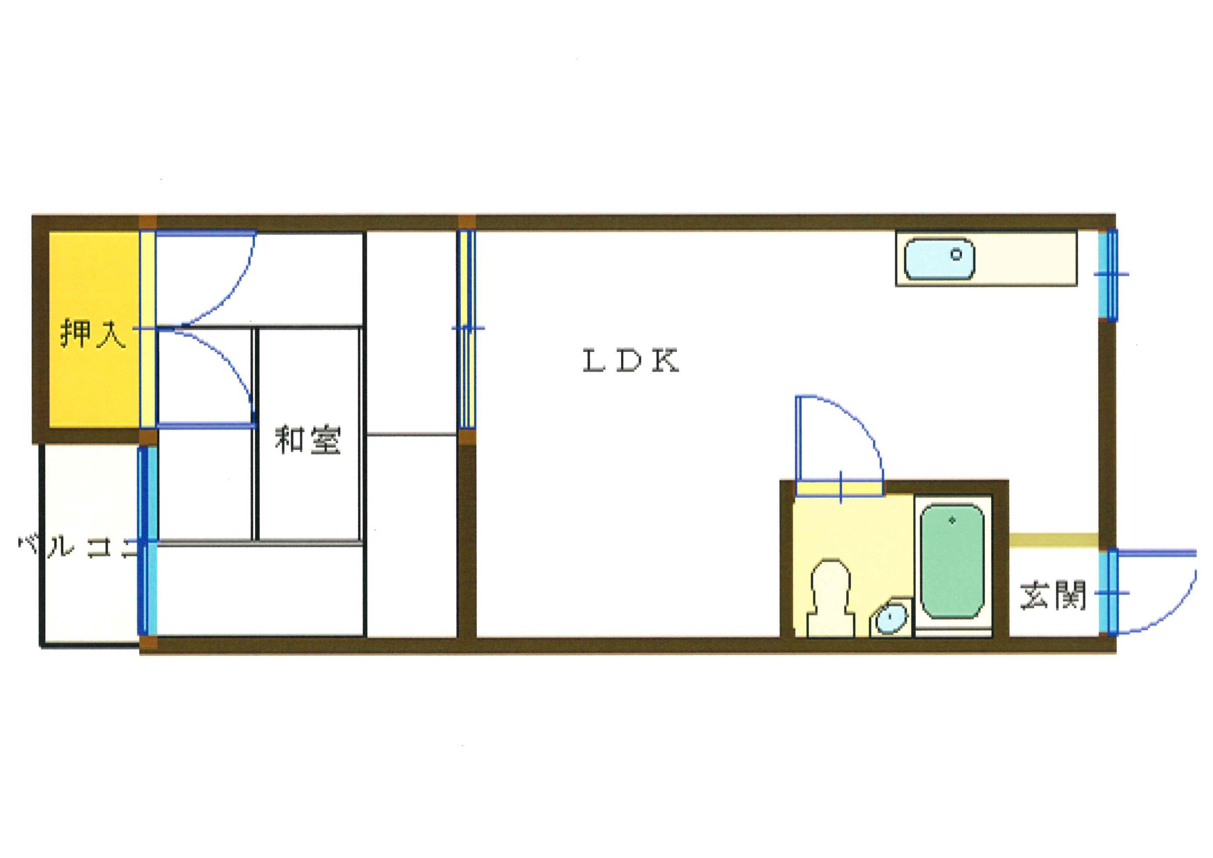 エスポワールカヤノIIの間取り