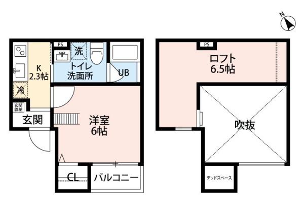 COLOR（カラー）の間取り