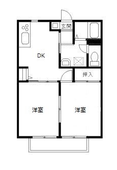 メゾン西島の間取り