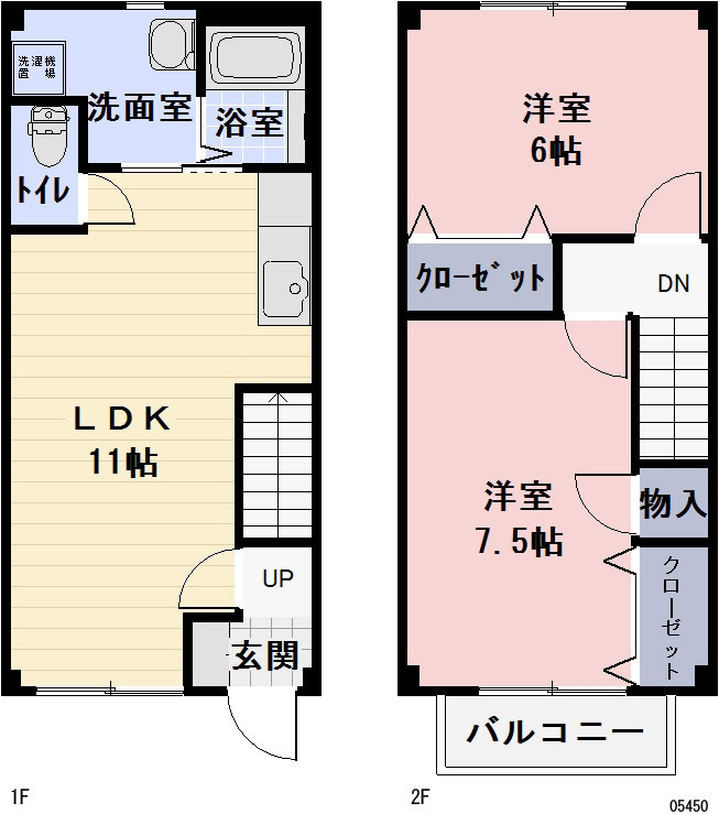 パストラル池田の間取り