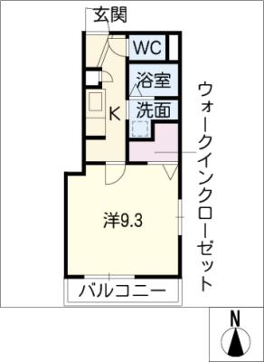 リゾ上石川の間取り