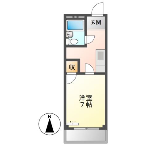 パークシャトー玉城の間取り