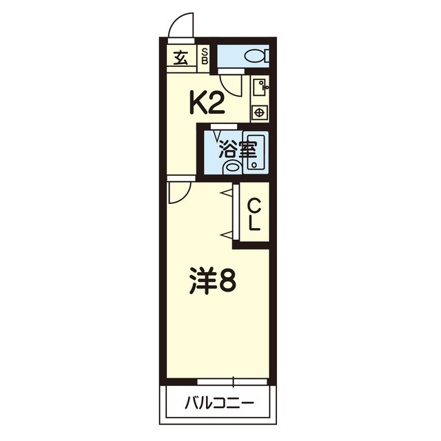 リライズ呉服町の間取り