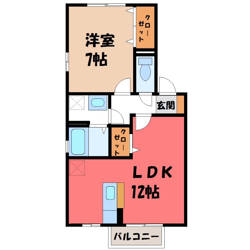 【シヅグランツ Aの間取り】