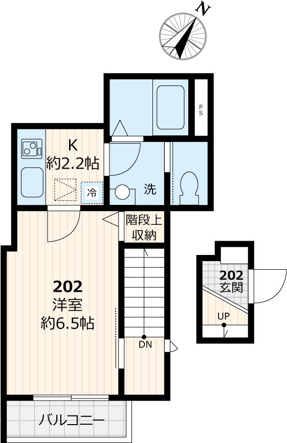 リトルパレス東向島の間取り