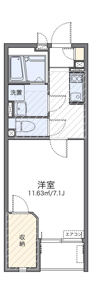 東松山市大字宮鼻のマンションの間取り