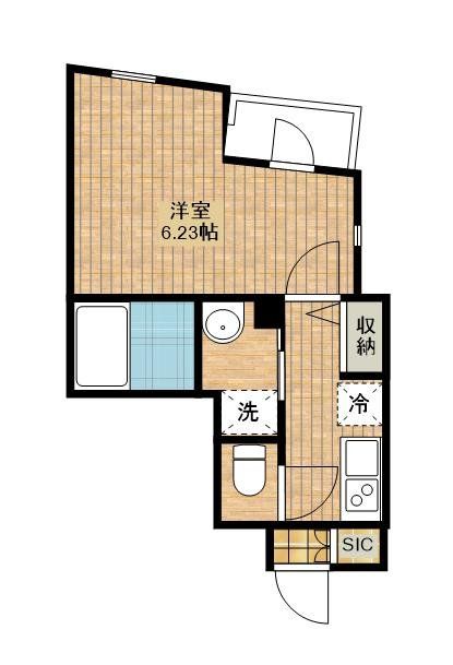 世田谷区祖師谷のマンションの間取り