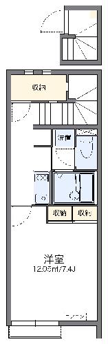 レオネクストＰｒｉｍｒｏｓｅの間取り