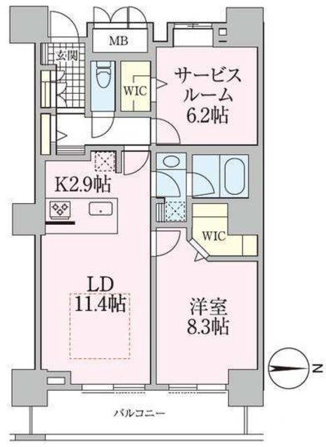 ロイヤルパークスタワー南千住の間取り