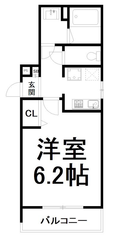 ALEGRIA京都南の間取り