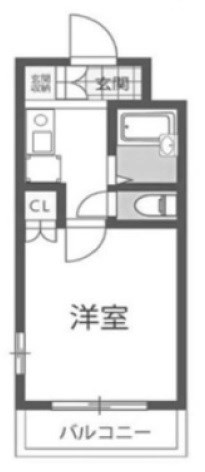 神戸市垂水区塩屋町のマンションの間取り