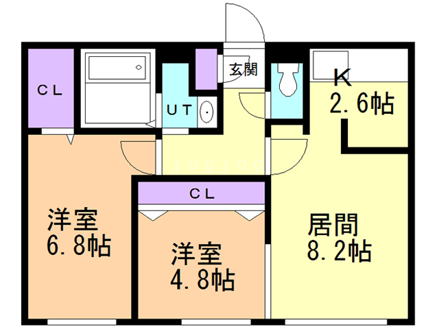 Ｍｏｉｗａ　ｖｉｅｗの間取り