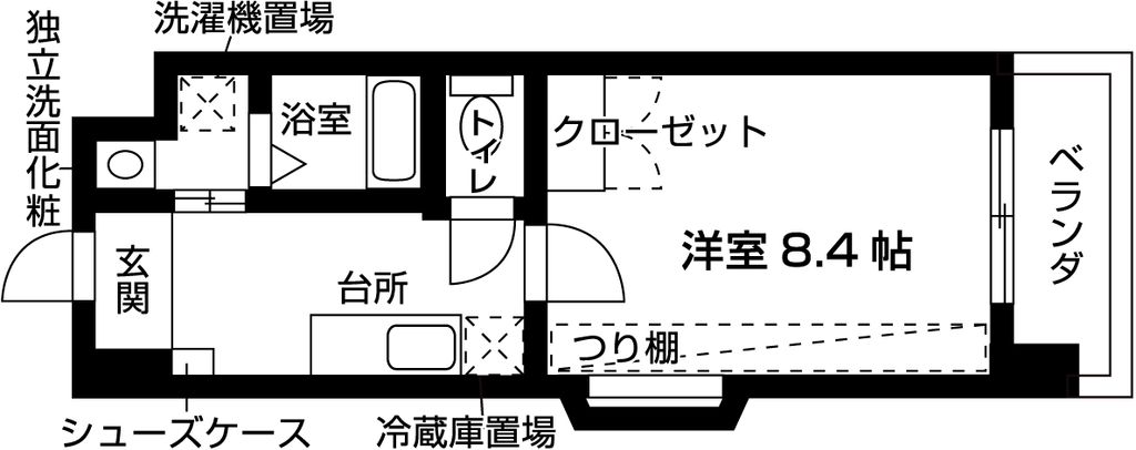 ANIMA-TO南上小阪の間取り