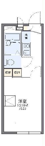 レオパレス那波大浜の間取り