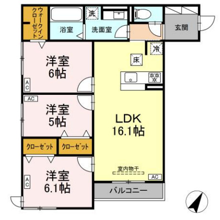 コスモの間取り